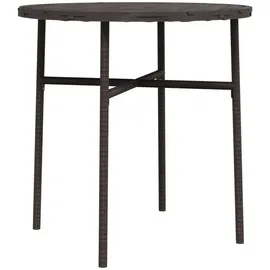 vidaXL Gartentisch Beistelltisch 45 x 45 x 45 cm Braun