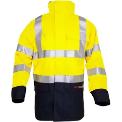 Multinorm Regenparka "MAGOMA" 2664 Essential - XXL - gelb/marine