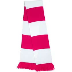 Result Team Scarf - fuchsia;white - onesize