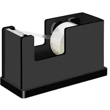 Wedo Klebefilm Tischabroller 33 m x 19 mm Schwarz 1 St.