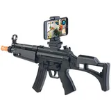 Callstel Augmented-Reality-Gewehr, Bluetooth 4.0, Smartphones bis 85 mm Breite