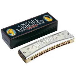 Hohner Unsere Lieblinge 32 C-Mundharmonika - Wiener Oktav-Mundharmonika