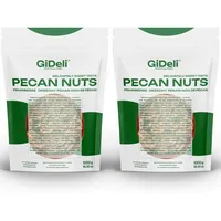 Pekannüsse 2kg Ungesalzen Naturbelassen Ganze Rohkost Backzutat Snack GiDeli