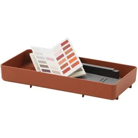 Vitra Tablett zu Hocker, backstein
