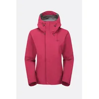 Rab Damen Downpour Jacke (Größe XS, pink)