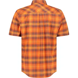 CMP Kurzarmhemd kariert Orange 54