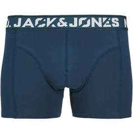JACK & JONES JACCOLTON SOLID TRUNKS schwarz/ blau/ grau S 12er Pack