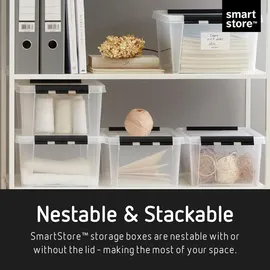 SmartStore Aufbewahrungsbox Classic 50 50 x 39 x 41 cm 1-tlg. schwarz