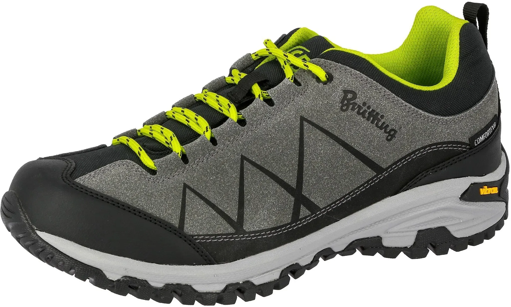 Outdoorschuh BRÜTTING "Trekkingschuh Kansas" Gr. 43, grau Schuhe