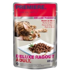 PREMIERE Deluxe Ragout Adult Reich an Rind 22x85 g