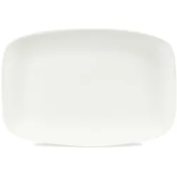 Churchill Super Vitrified X2 Weißes Rechteckiges Chef-Teller 30 x 19,9 cm, 6 Stück