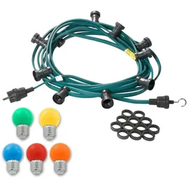 satisfire LED Lichterkette 10 m grün
