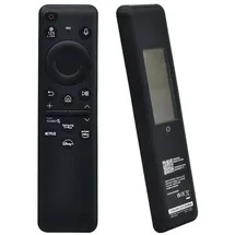 azurano SOLAR/USB-C Fernbedienung für Samsung BN59-01455E BN59-01455A BN59-01455C / BN59-01432A BN59-01432D BN59-01439A TM2360E - CU8000 Q60C Q70C QN900C Q80C QN85C QN90C S90C - mit Sprachfunktion