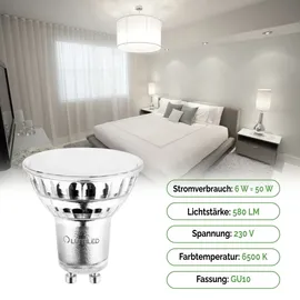 Lumiled Reflektorlampe 10x GU10 6 W 6500 K Kaltweiß