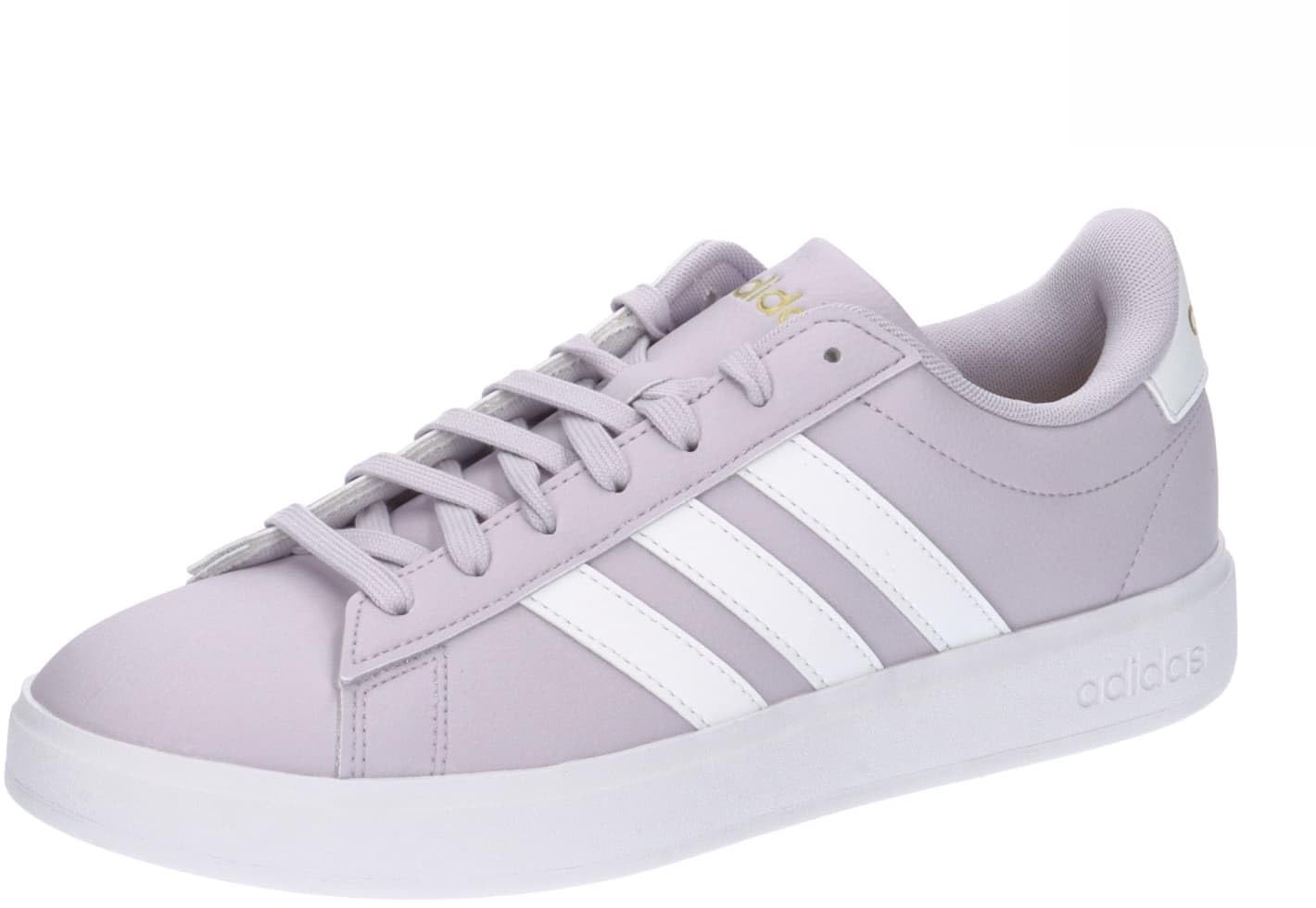 Adidas Damen Grand Court 2.0 Shoes-Low (Non Football), Silver Dawn/FTWR White/Gold Met, 38 2/3 EU - 38 2/3 EU