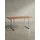 KADIMA DESIGN Schreibtisch Massivholz Baumkante Industrial 200x100 cm Akazie Premium mit Chromgestell Goldbraun Handarbeit Tarn Kollektion Kadima Design
