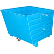 Bauer Südlohn Späne-Stapelkipper BSL 90, lackiert, Lichtblau