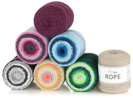 Rellana Wolle Rope & Rope Color