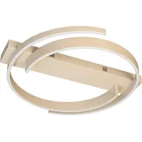 Fischer & Honsel Deckenleuchte CIRCLY (D 56 cm) - beige - D 56 cm