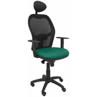 Piqueras y Crespo Bürostuhl mit Kopfstütze Jorquera Ergonomischer -