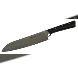 Tefal K2320614 Ice Force Santokumesser 18cm. | Edelstahl-Klinge | Handschutz