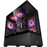 Alternate Gaming-PC Special Edition • RTX 4060 • AMD RyzenTM 5 5600 • 32 GB RAM - schwarz/transparent, Windows 11 Home 64-Bit