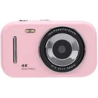 WINH Kinder Digitalkammer, Tragbare Bild 48MP 2.8 Zoll Rückzug Video Kinder 4K für (PINK)