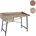 Schreibtisch Eiche-Optik Beige