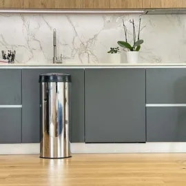Kitchen Move Automatischer Abfalleimer 50 L ARTIC SILVER