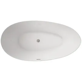 Home Deluxe DELIA freistehende Badewanne 180 x 90 cm (1-tlg) - Füllmenge: 270 l