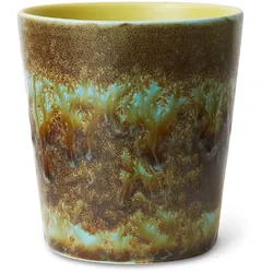 HKliving - 70's Kaffeebecher 180 ml, tidal