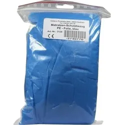 MATRATZEN SCHUTZBEZUG PE-Folie blau 1 St