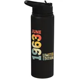1963 Limited Edition Juni 1963 Retro 1963 Vintage Jahr 1963 Stainless Steel Insulated Water Bottle
