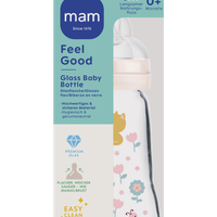 MAM Feel Good Glass Bottle 260ml rosa - 1.0 Stück