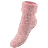 LAVANA ABS-Socken 1-Paar Rosa 39-42