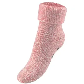 LAVANA ABS-Socken 1-Paar Rosa 39-42