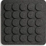 Dots Untersetzer für heißes Geschirr schwarz aus Kork