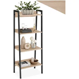 Tectake Leiterregal 57,5 x 34 x 138 cm