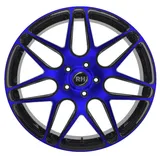 RH ALURAD RH RB11 color polished - blue Alufelge 20 Zoll ET50 5x130 ML71.5