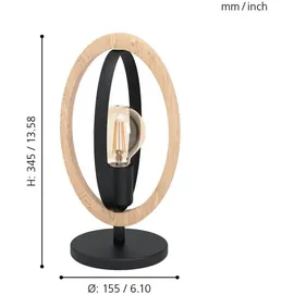 EGLO Basildon Schwarz-Braun