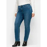 sheego Bequeme Jeans 1% tlg.), blau