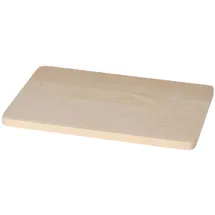 Buri Frühstücksbrettchen Holz 1 23 x 15 cm Braun