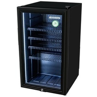 Gastro-Cool Flaschenkühlschrank mit Glastür - Bar - LED - KW90