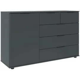 WIMEX Kombi-Kommode 130 x 83 x 41 cm Graphit