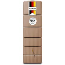 4rain Slim Wandtank 330 l taupe