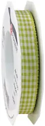 PRAESENT Motivband 6191520-027 Limette, Weiß 15 mm x 20 m 2 Stück