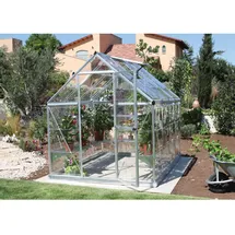CANOPIA Harmony Alu silber PC 0,7 mm 4,6 m2 inkl. Fundament