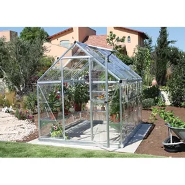 CANOPIA Harmony Alu silber PC 0,7 mm 4,6 m2 inkl. Fundament
