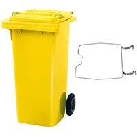 BRB-Lagertechnik BRB Mülltonne MGB 120 Liter, mit Klemmring für