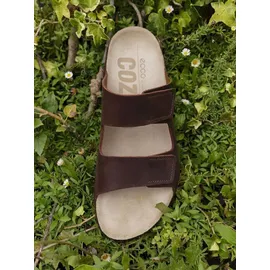 ECCO COZMO M Pantolette Ledersandale braun 45